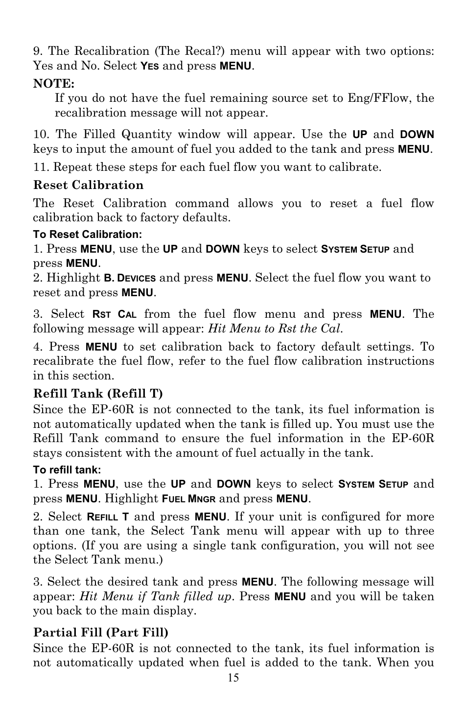 Lowrance electronic EP-60R User Manual | Page 15 / 48