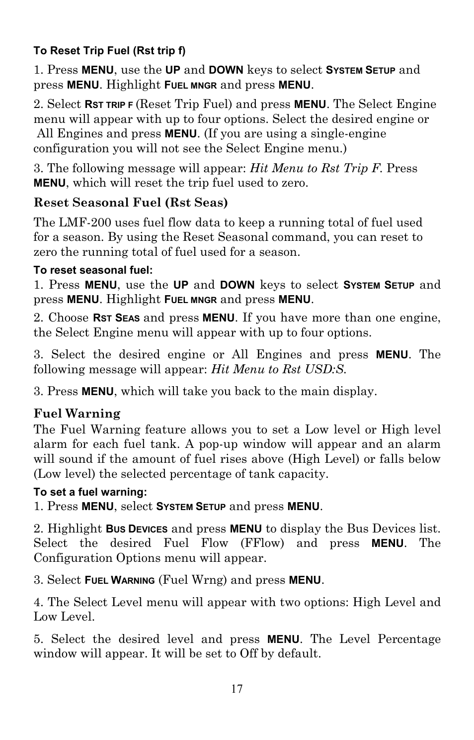 Lowrance electronic EP-60R User Manual | Page 17 / 48