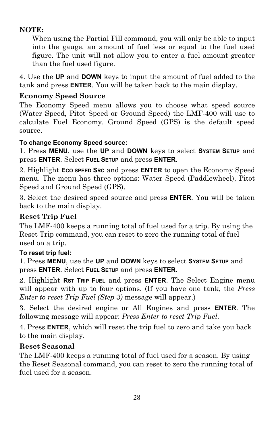 Lowrance electronic EP-60R User Manual | Page 28 / 48