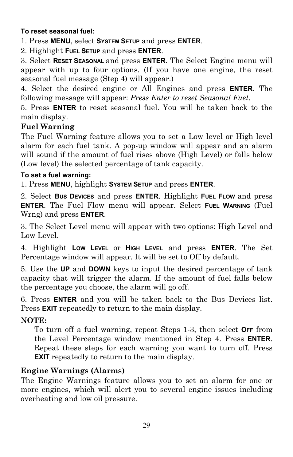 Lowrance electronic EP-60R User Manual | Page 29 / 48