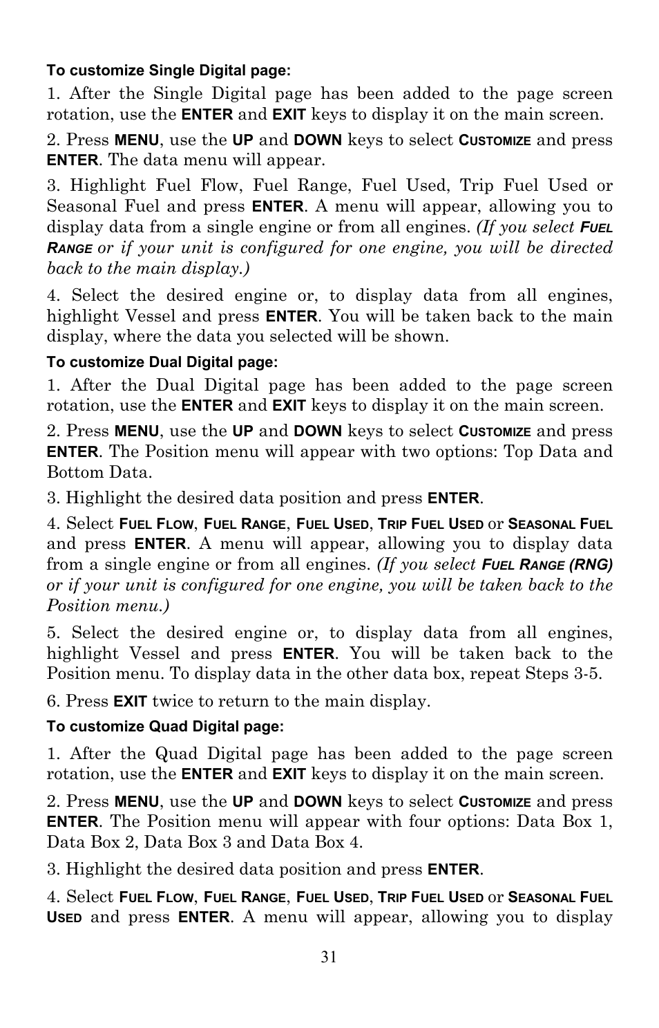 Lowrance electronic EP-60R User Manual | Page 31 / 48