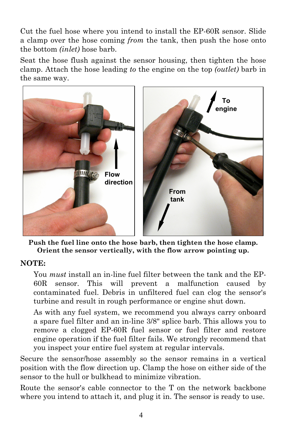Lowrance electronic EP-60R User Manual | Page 4 / 48