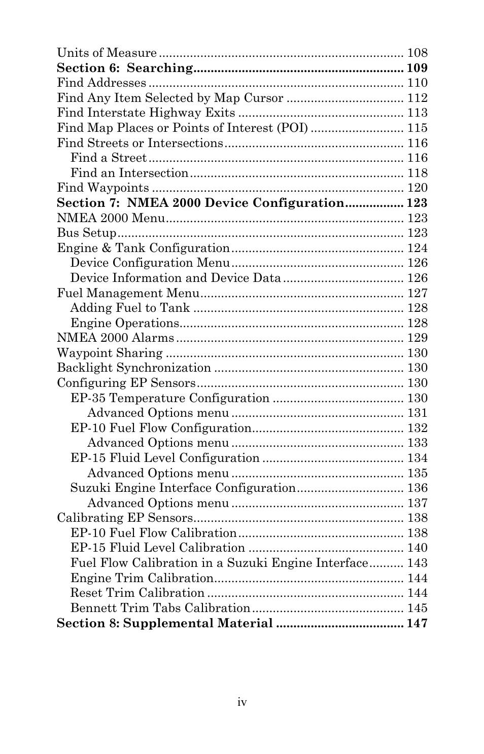 Lowrance electronic Lowrance GlobalMap 7200C User Manual | Page 6 / 168