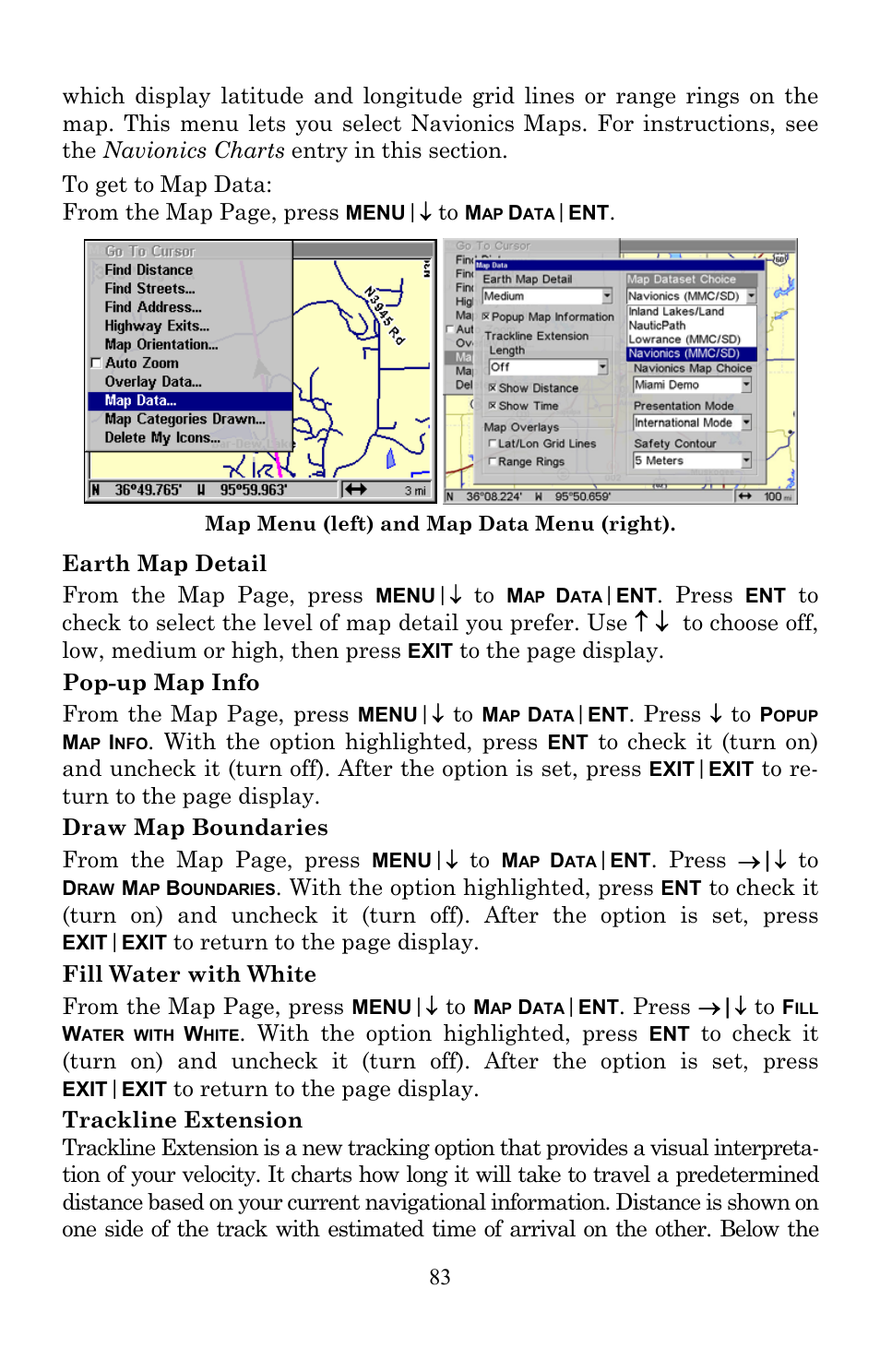 Lowrance electronic Lowrance GlobalMap 7200C User Manual | Page 91 / 168