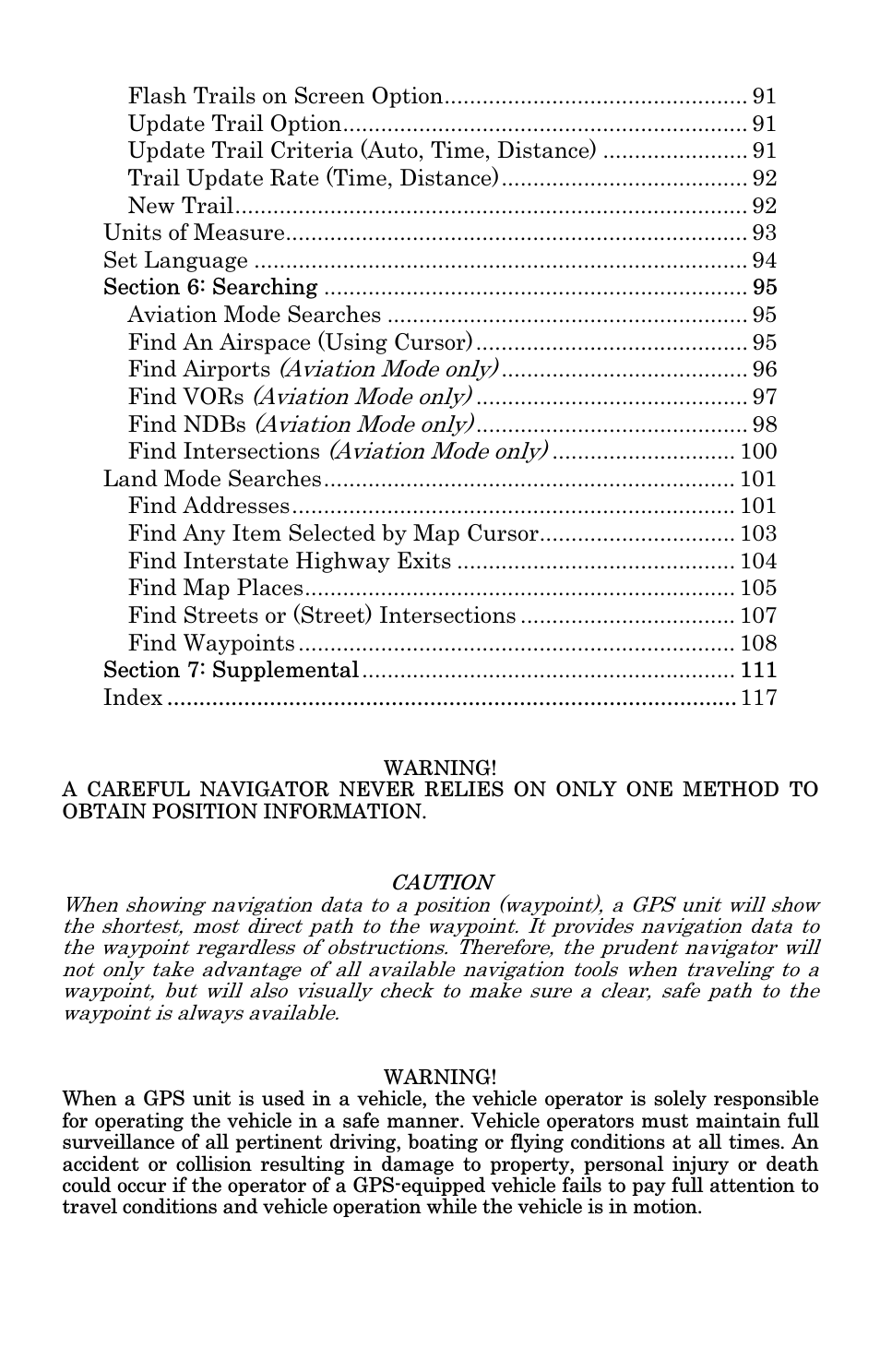 Lowrance electronic 500 User Manual | Page 6 / 132