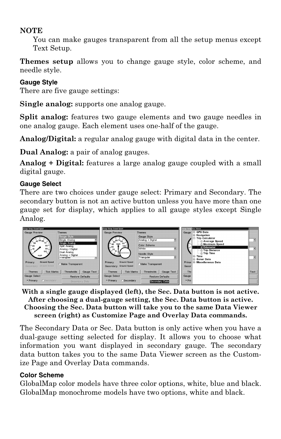 Lowrance electronic Lowrance GlobalMap 6500C User Manual | Page 105 / 144