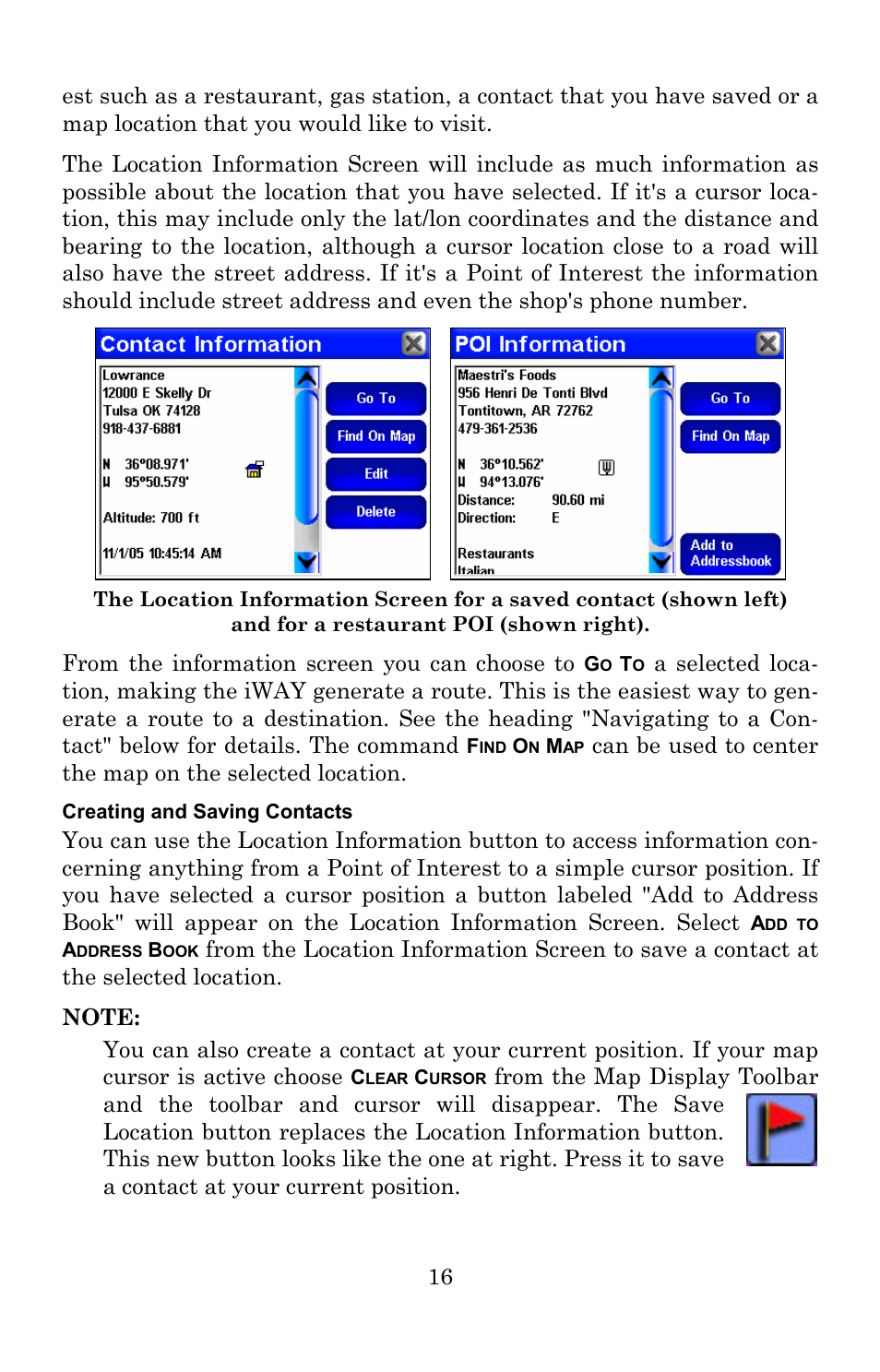 Lowrance electronic Lowrance iWAY 250C User Manual | Page 22 / 76