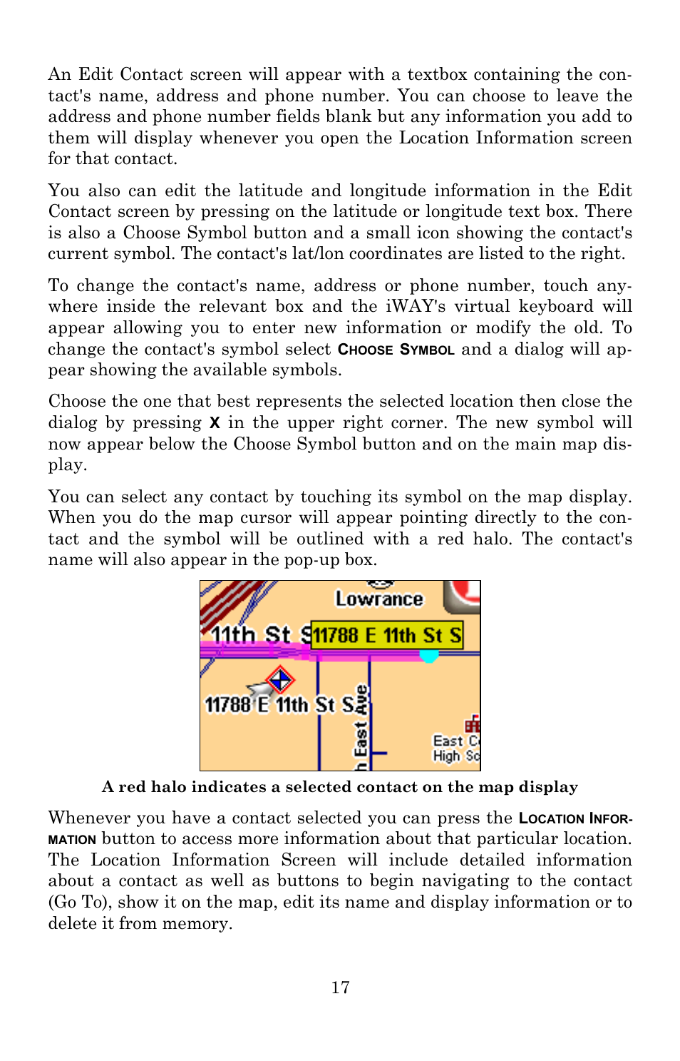 Lowrance electronic Lowrance iWAY 250C User Manual | Page 23 / 76