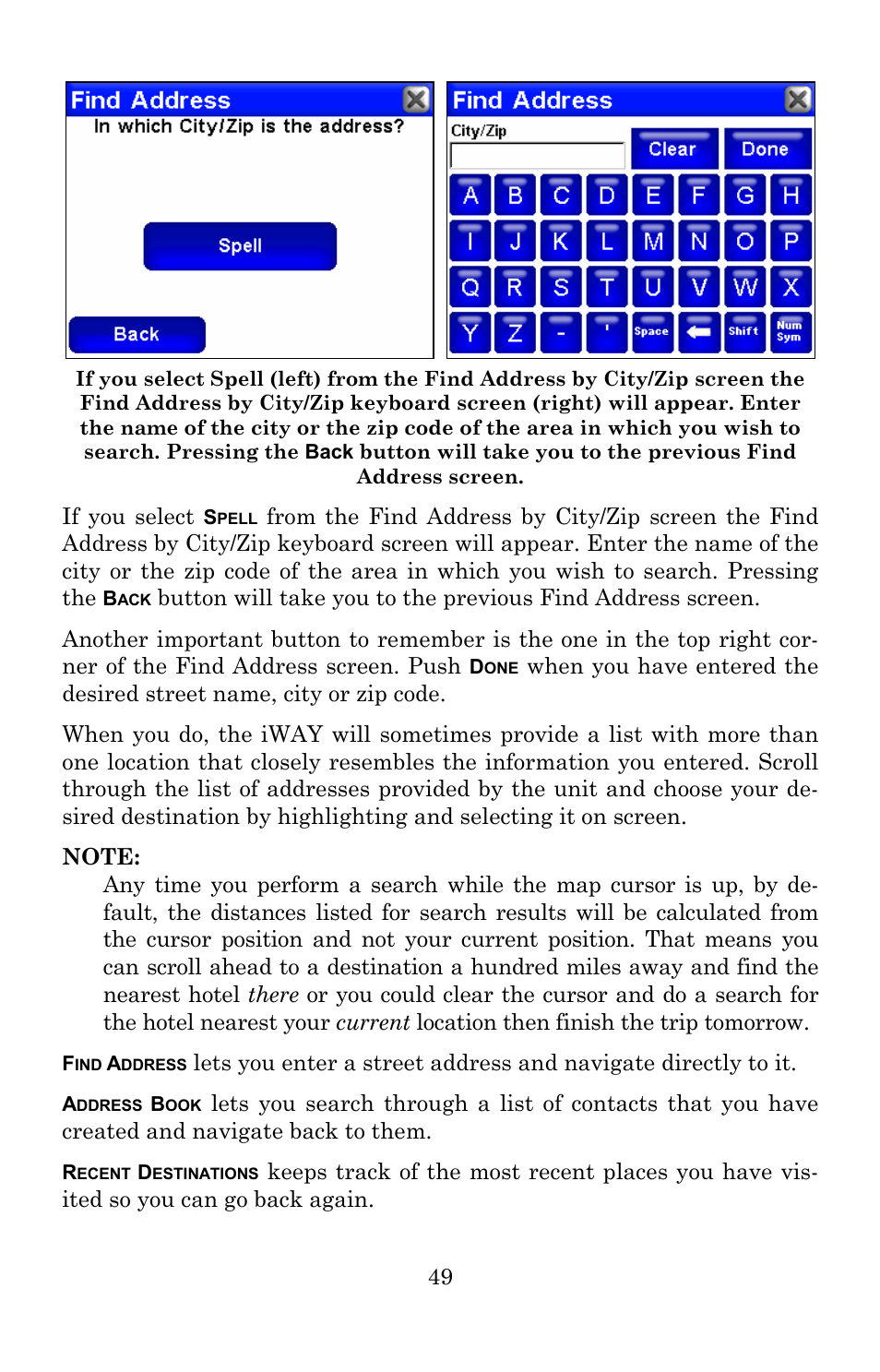 Lowrance electronic Lowrance iWAY 250C User Manual | Page 55 / 76