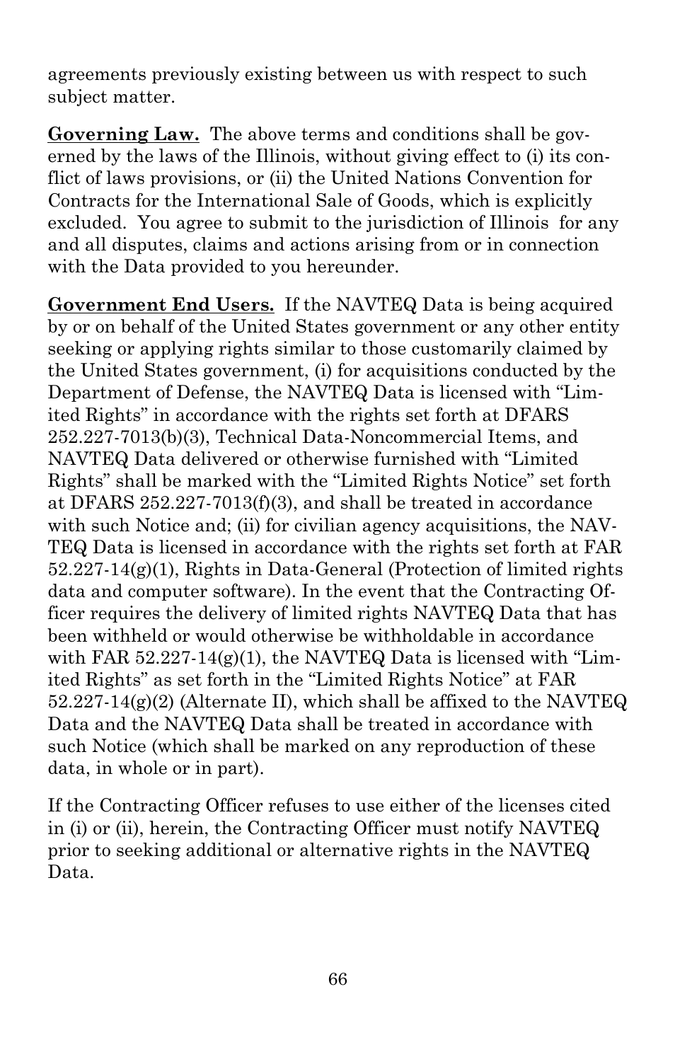 Lowrance electronic Lowrance iWAY 250C User Manual | Page 72 / 76