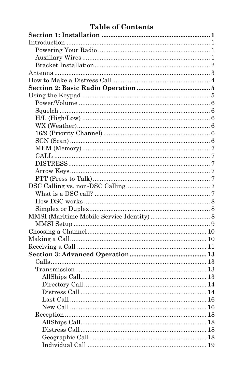 Lowrance electronic LVR-850 User Manual | Page 3 / 40