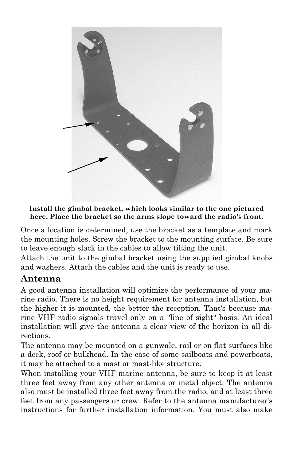 Antenna | Lowrance electronic LVR-850 User Manual | Page 9 / 40
