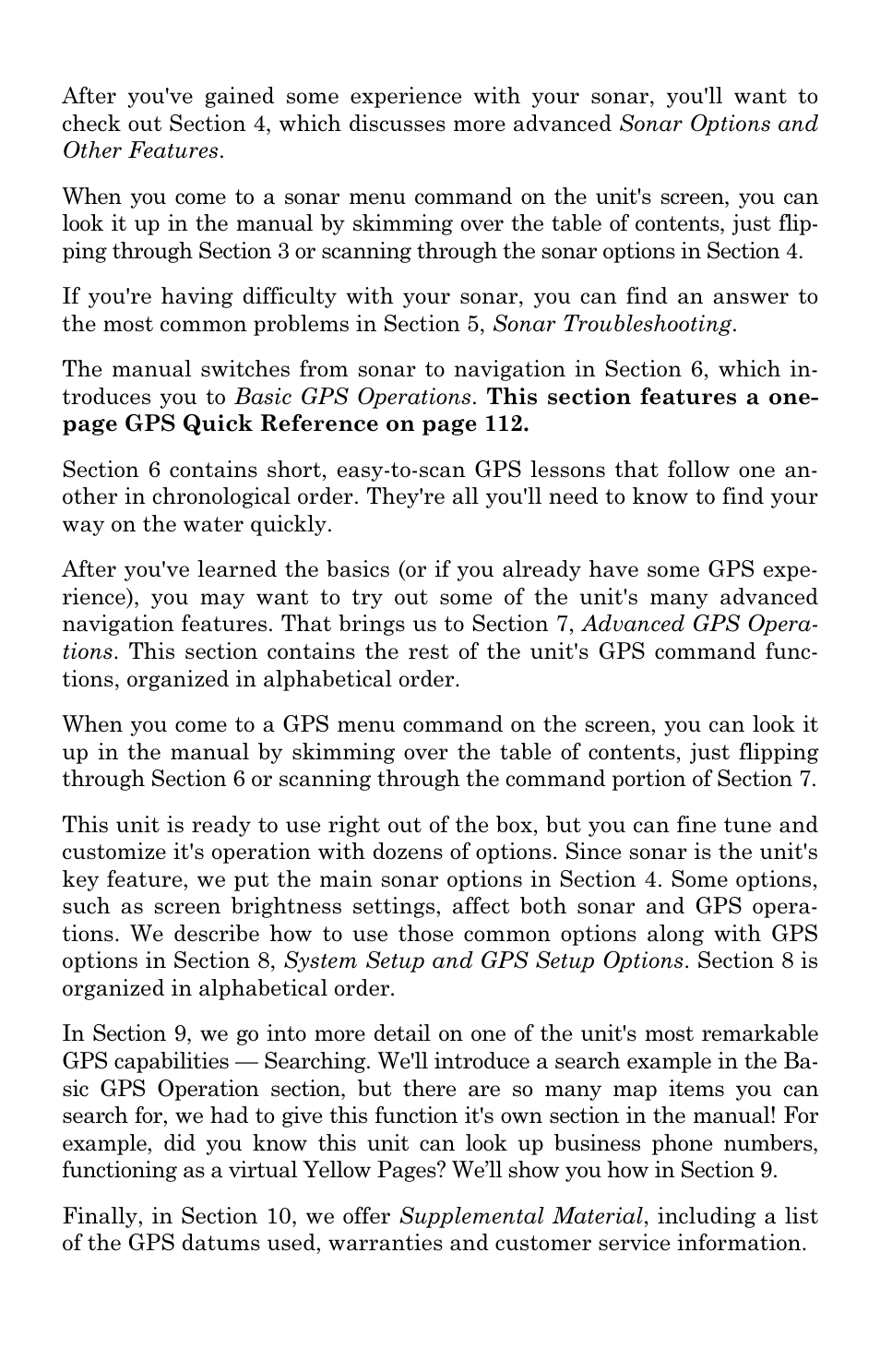 Lowrance electronic LMS 335C DF User Manual | Page 10 / 216