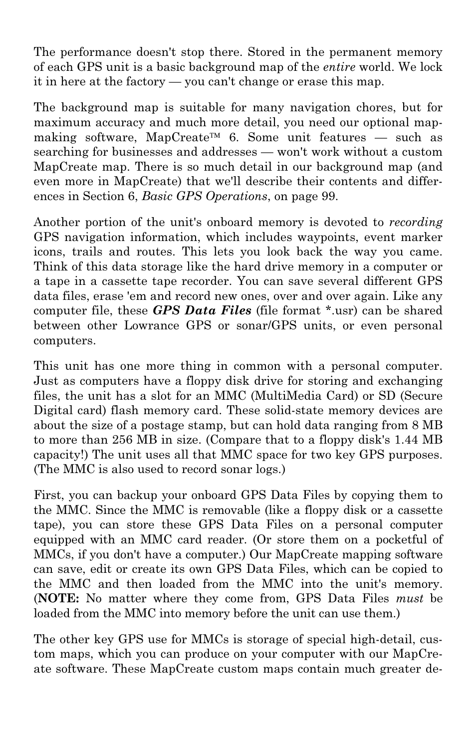 Lowrance electronic LMS 335C DF User Manual | Page 15 / 216