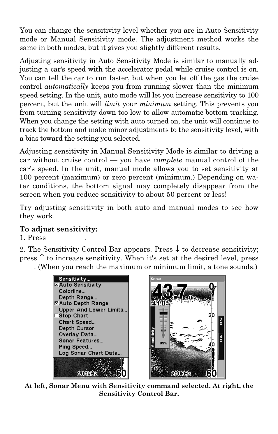 Lowrance electronic LMS 335C DF User Manual | Page 65 / 216