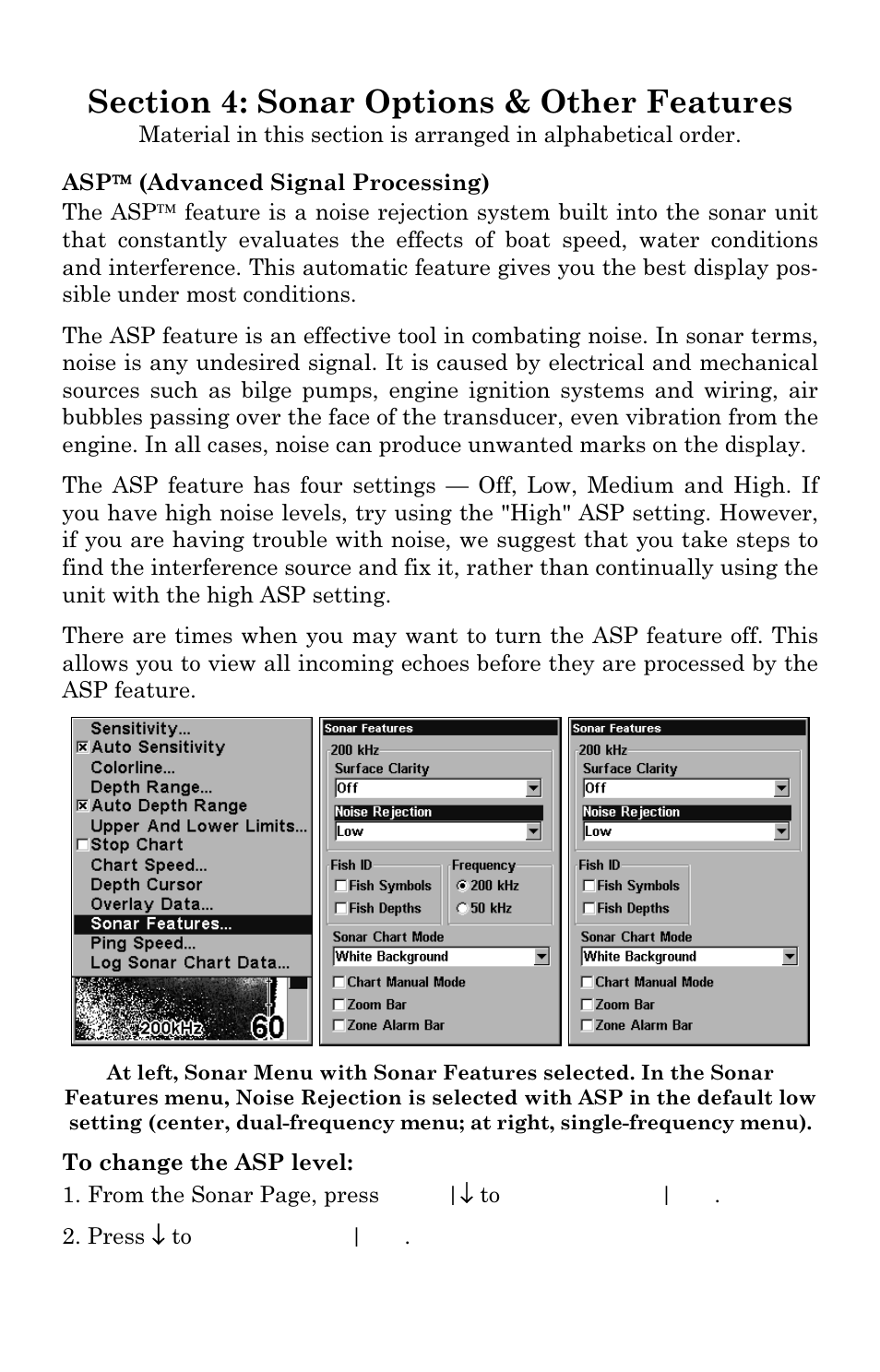 Lowrance electronic LMS 335C DF User Manual | Page 67 / 216