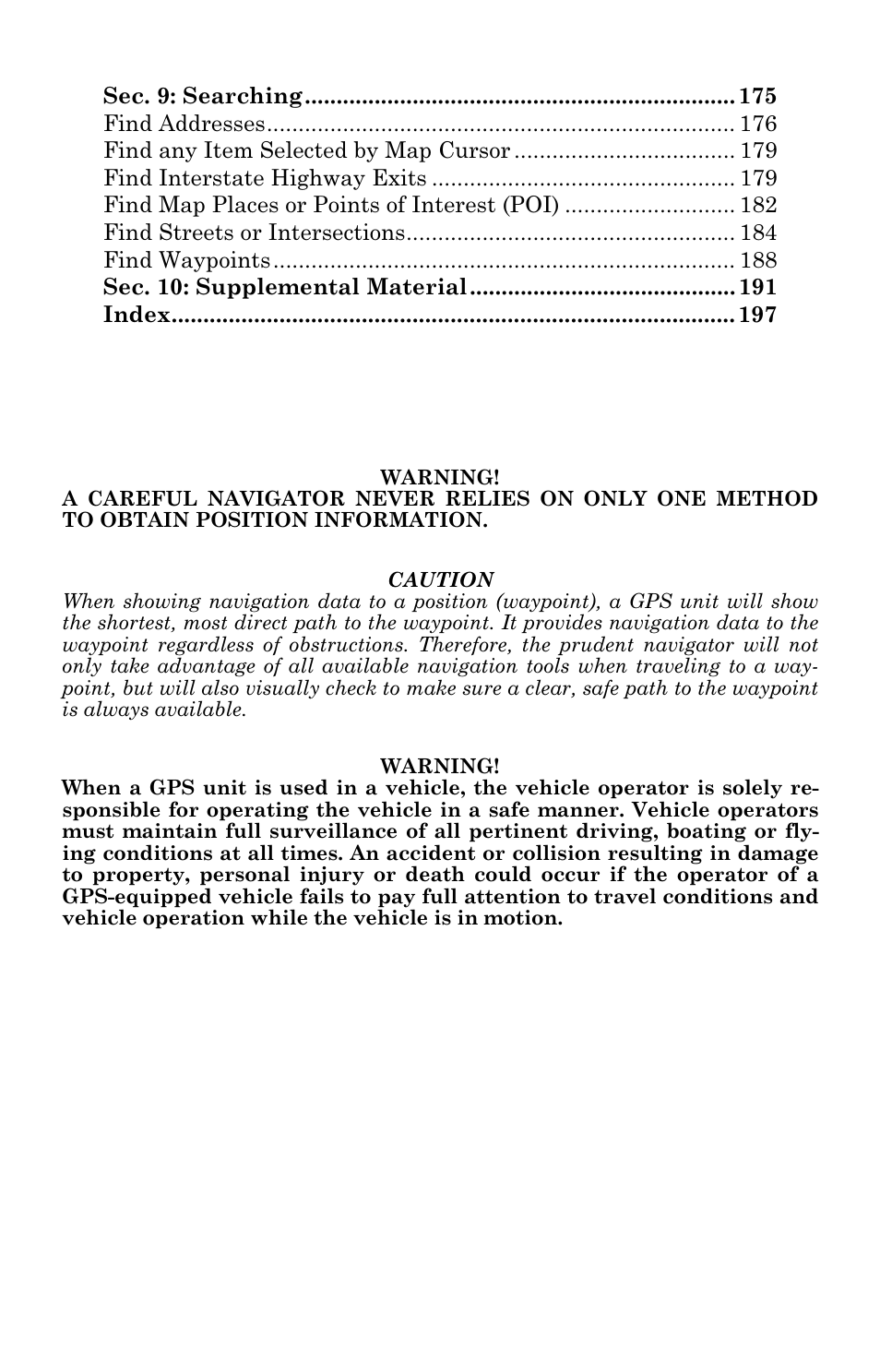 Lowrance electronic LMS 335C DF User Manual | Page 8 / 216