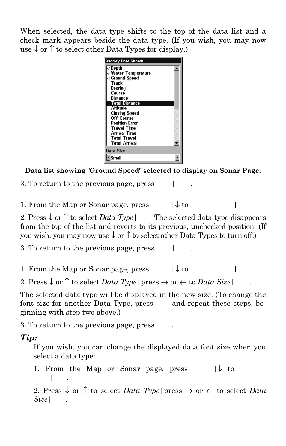 Lowrance electronic LMS 335C DF User Manual | Page 84 / 216