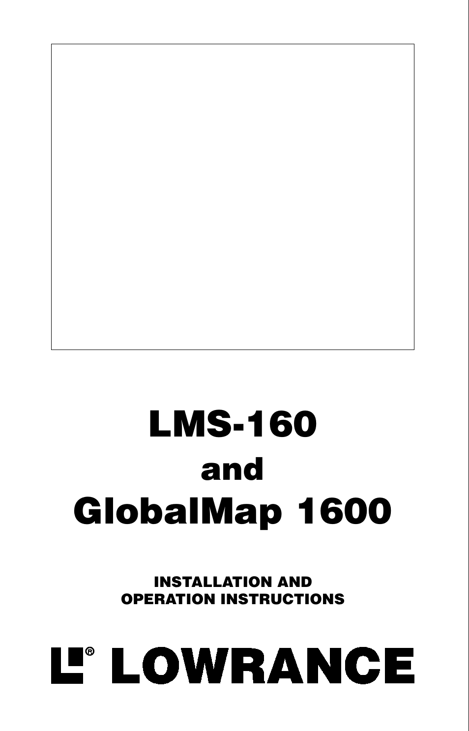 Lowrance electronic LMS-160 User Manual | 92 pages