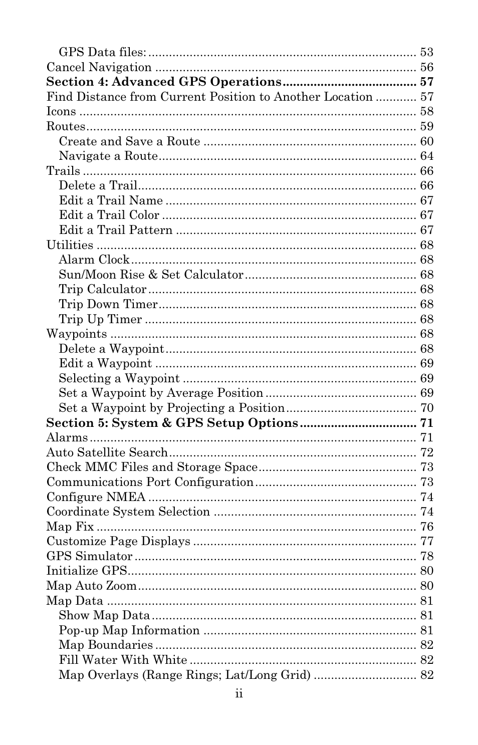 Lowrance electronic Lowrance GlobalMap Baja 480C User Manual | Page 4 / 140