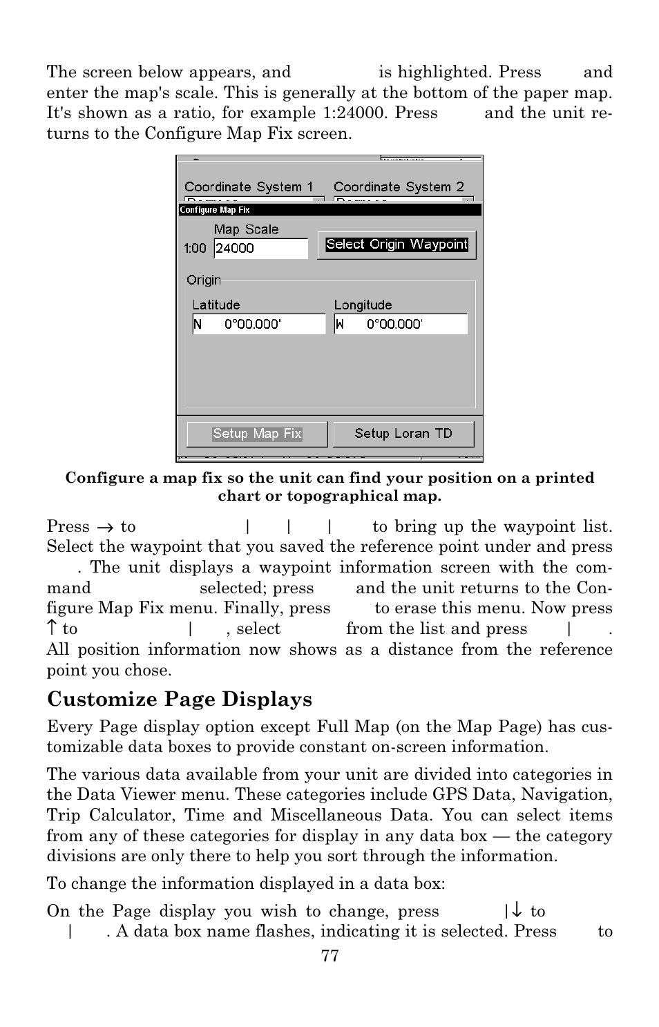 Customize page displays | Lowrance electronic Lowrance GlobalMap Baja 480C User Manual | Page 83 / 140