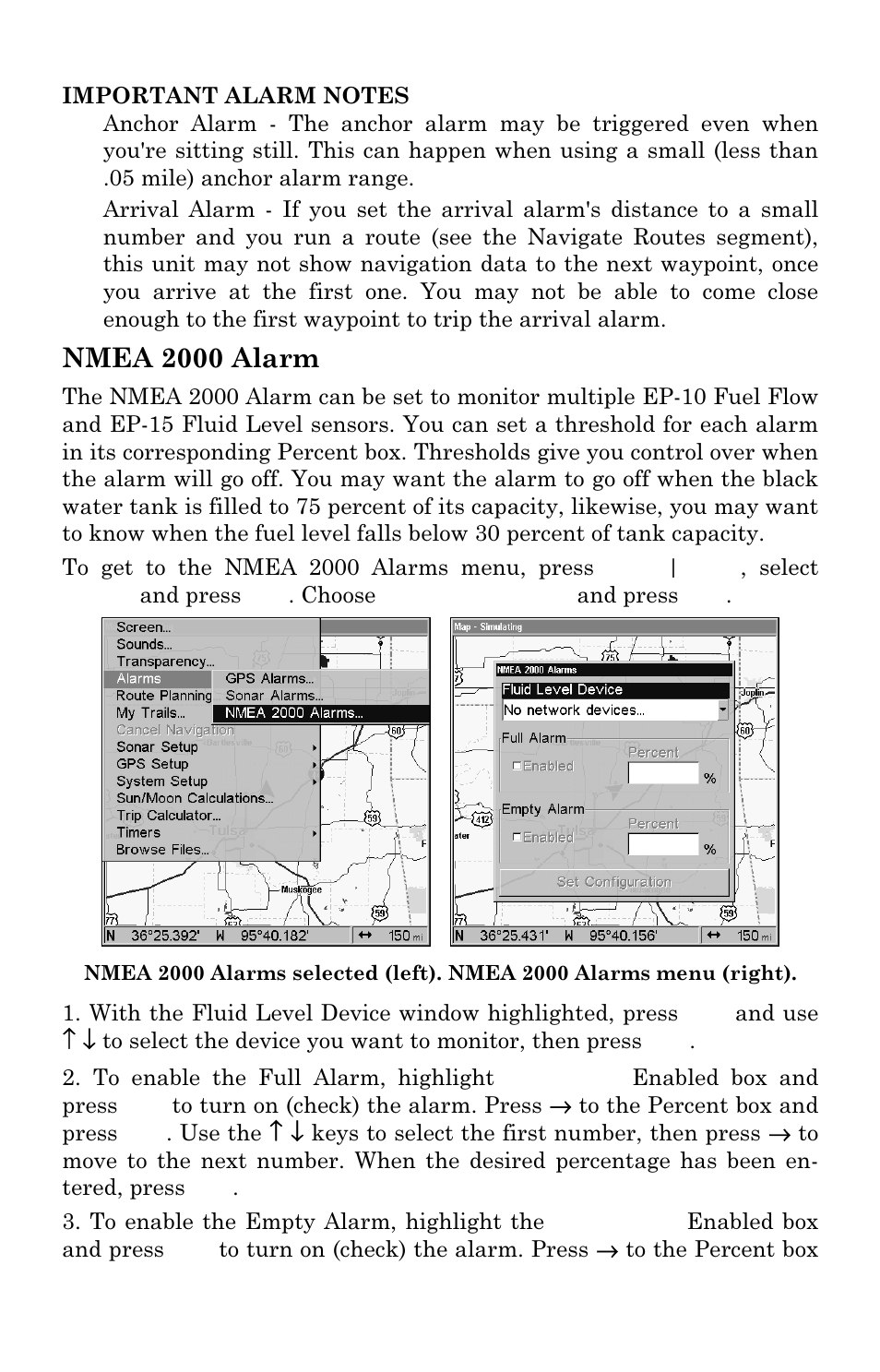 Nmea 2000 alarm | Lowrance electronic LMS-334c iGPS User Manual | Page 150 / 204