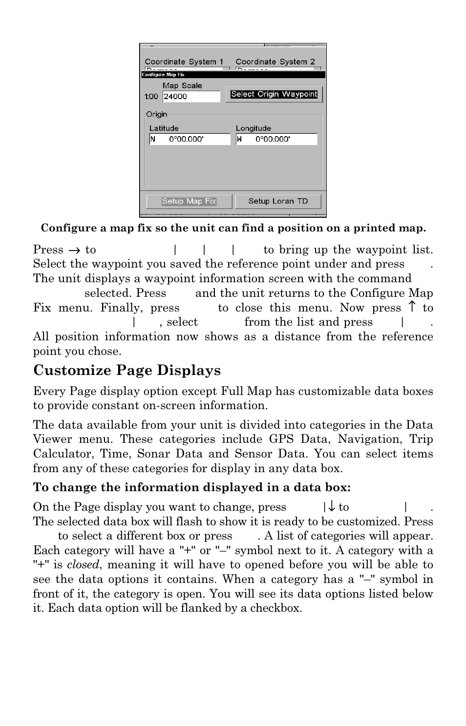 Customize page displays | Lowrance electronic LMS-334c iGPS User Manual | Page 156 / 204