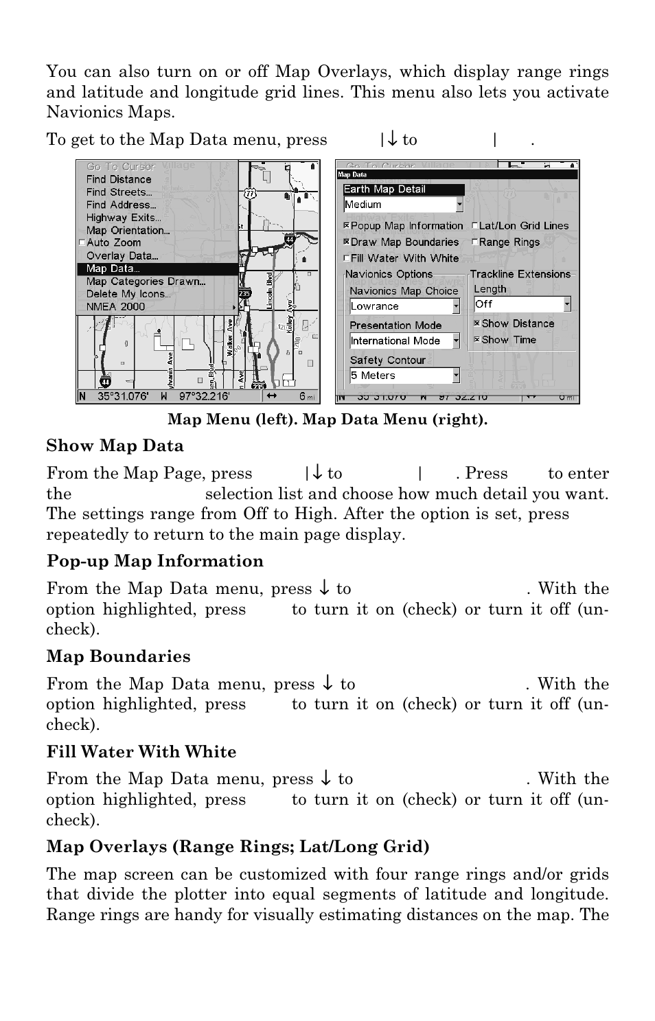 Lowrance electronic LMS-334c iGPS User Manual | Page 160 / 204