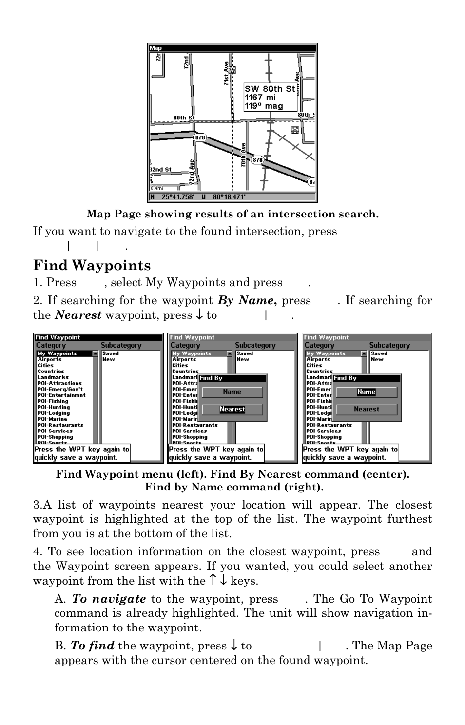 Find waypoints | Lowrance electronic LMS-334c iGPS User Manual | Page 191 / 204