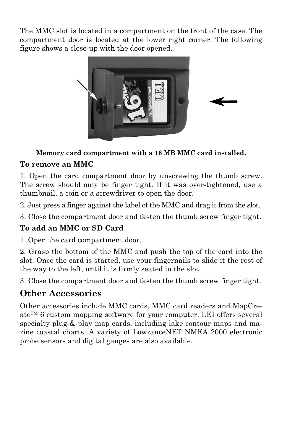 Other accessories | Lowrance electronic LMS-334c iGPS User Manual | Page 47 / 204