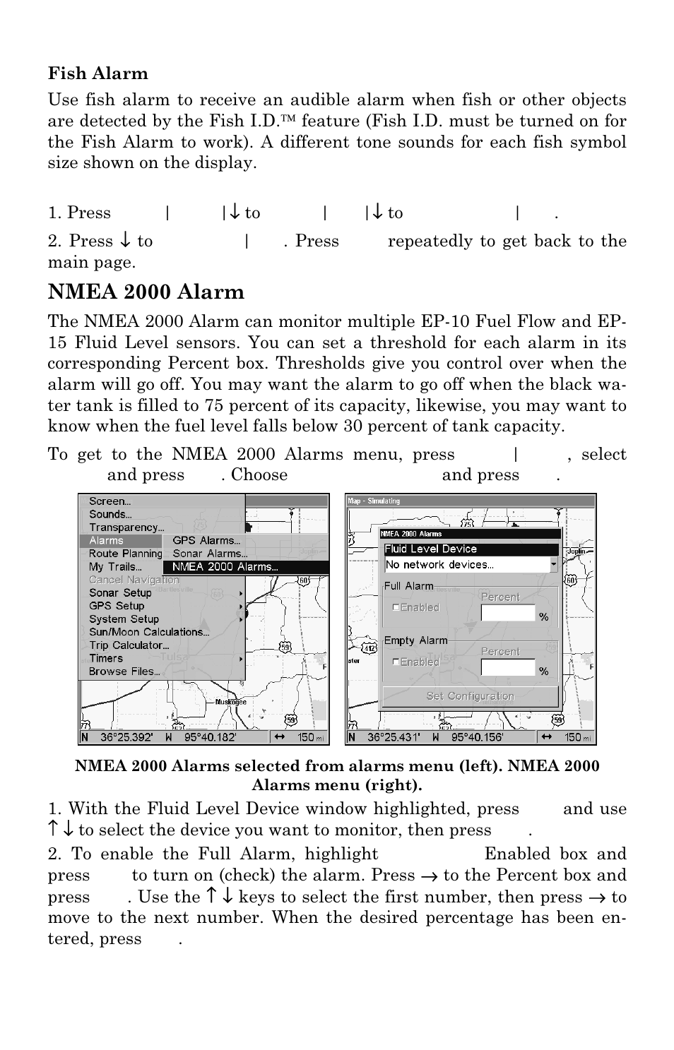 Nmea 2000 alarm | Lowrance electronic LMS-334c iGPS User Manual | Page 66 / 204