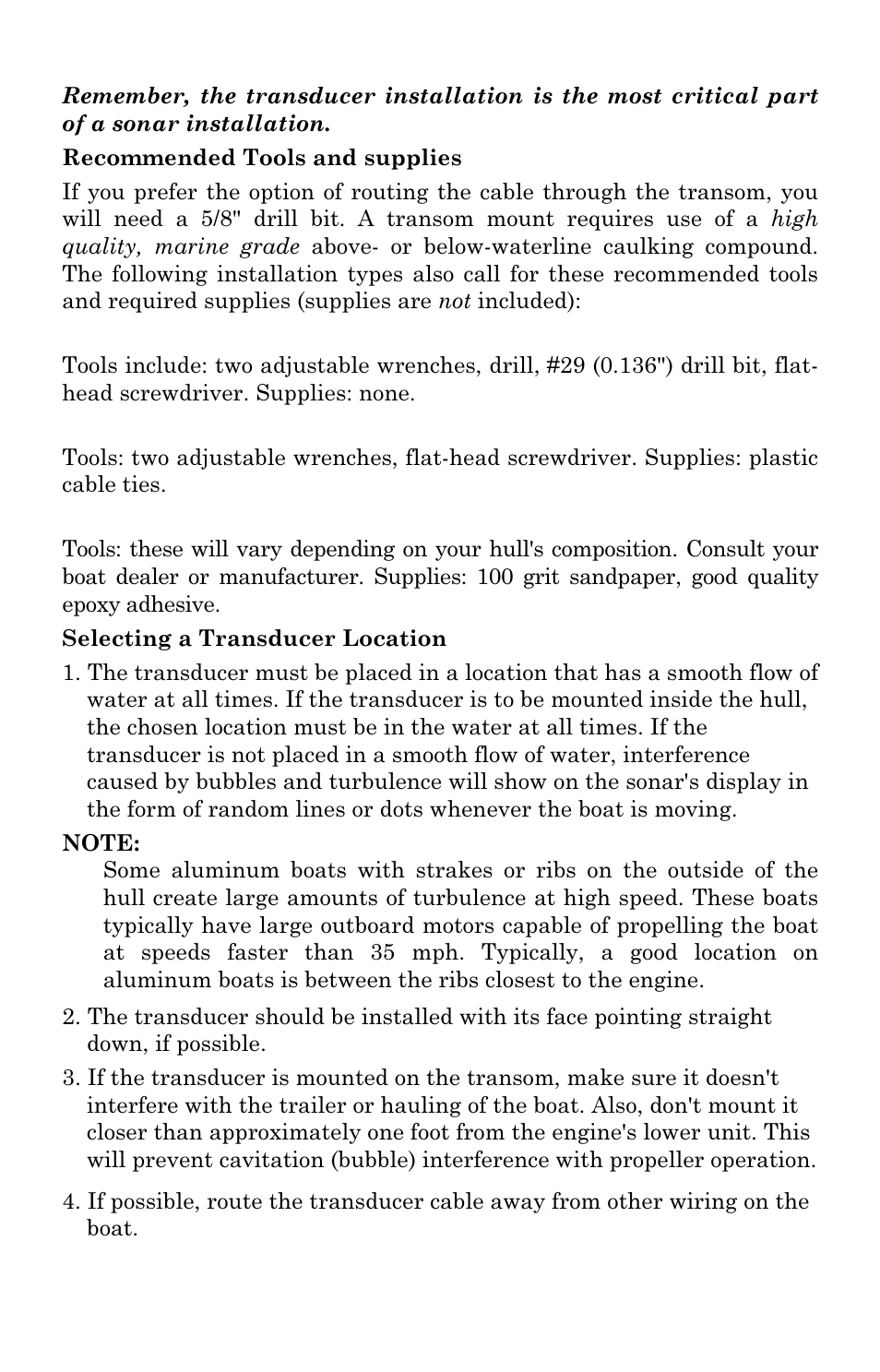 Lowrance electronic X96 User Manual | Page 12 / 84