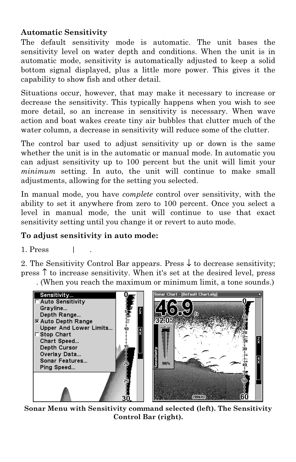 Lowrance electronic X96 User Manual | Page 66 / 84