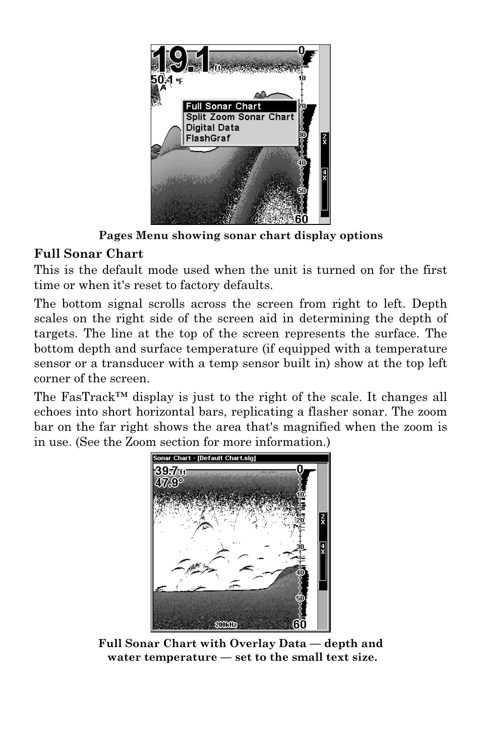 Lowrance electronic X96 User Manual | Page 70 / 84