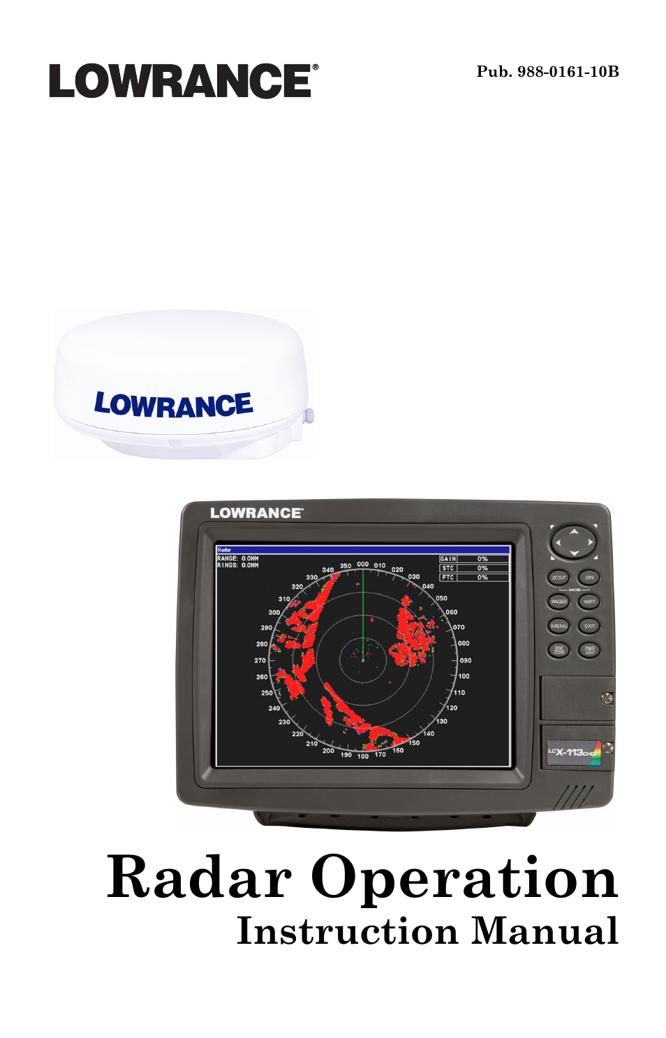 Lowrance electronic LRA-2400 User Manual | 48 pages
