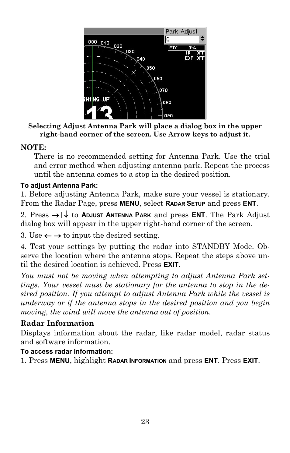 Lowrance electronic LRA-2400 User Manual | Page 29 / 48