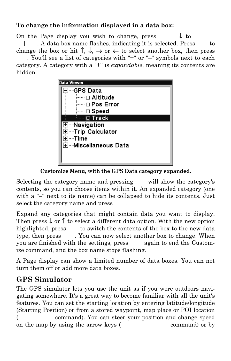 Gps simulator | Lowrance electronic 5500C User Manual | Page 82 / 136