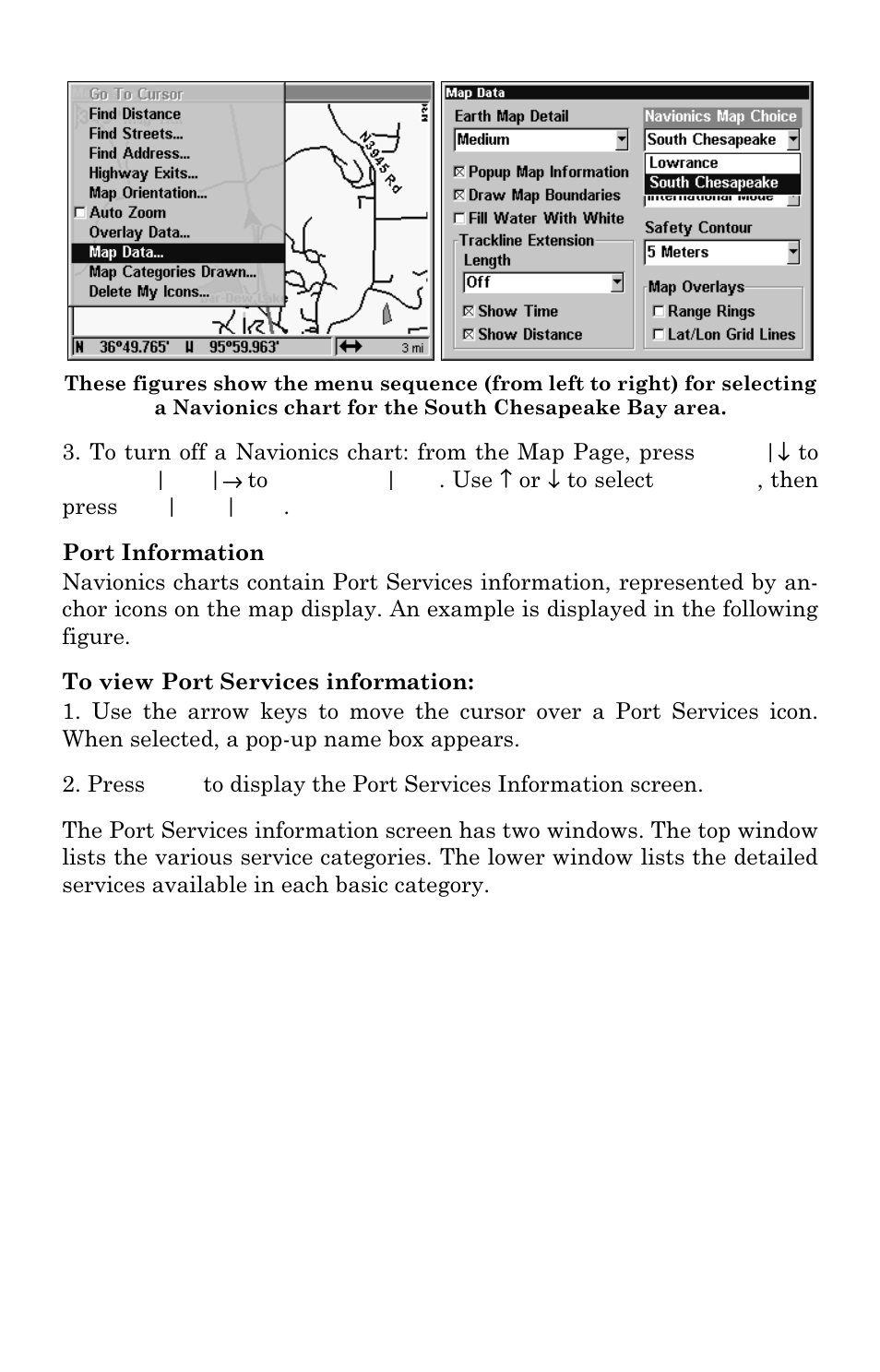 Lowrance electronic 5500C User Manual | Page 90 / 136