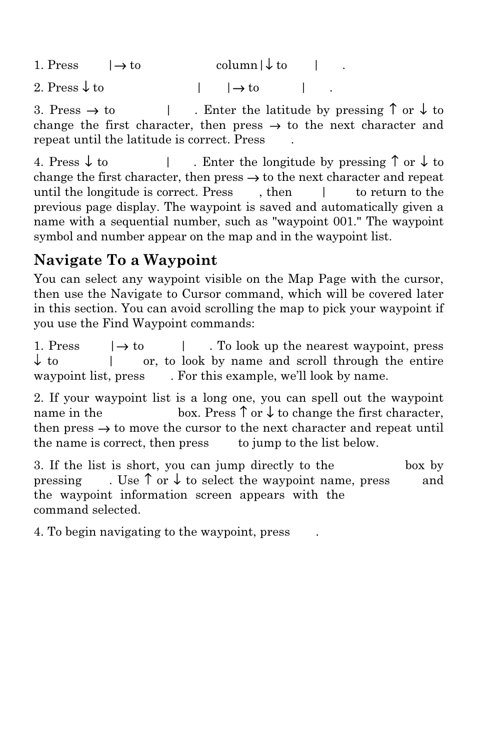 Navigate to a waypoint | Lowrance electronic LCX-111C User Manual | Page 121 / 208