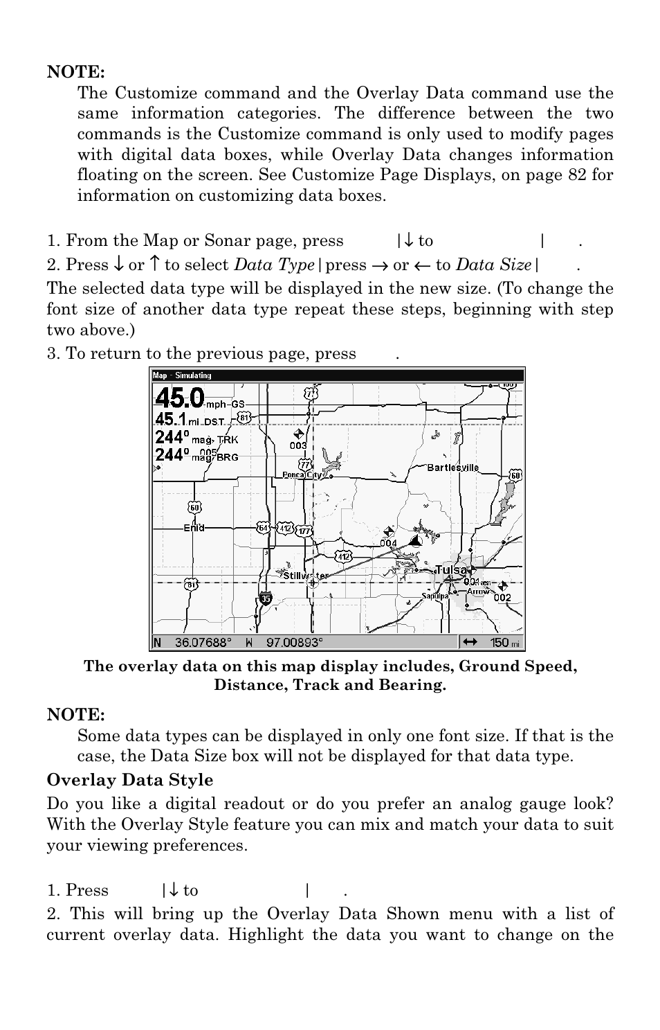 Lowrance electronic LCX-111C User Manual | Page 168 / 208