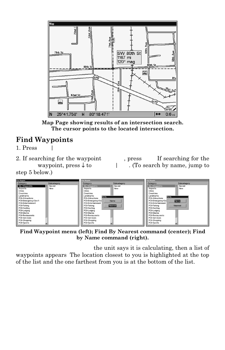 Find waypoints | Lowrance electronic LCX-111C User Manual | Page 192 / 208