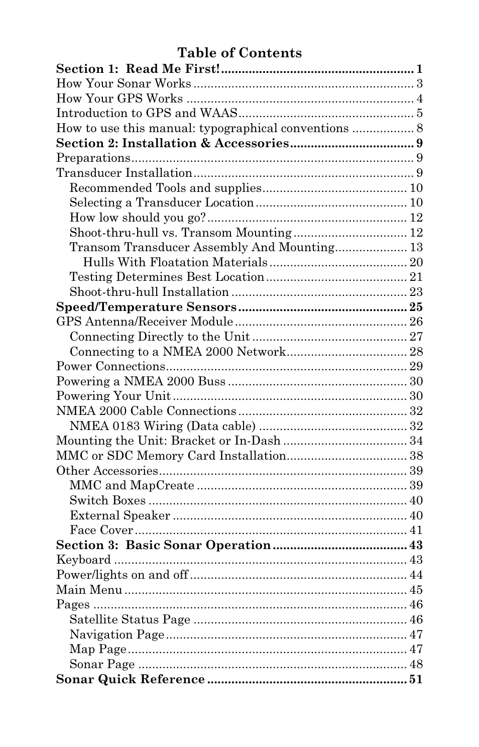 Lowrance electronic LCX-111C User Manual | Page 3 / 208