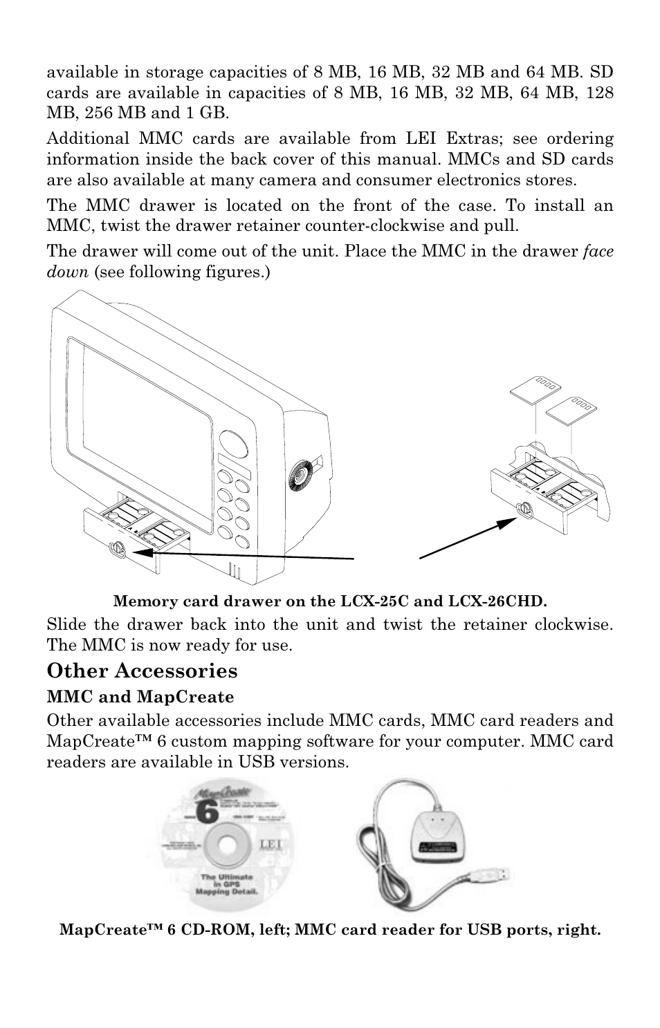 Other accessories | Lowrance electronic LCX-111C User Manual | Page 47 / 208