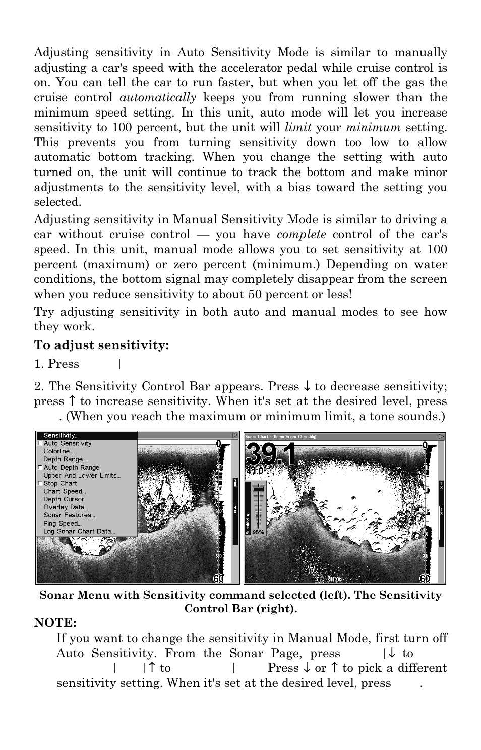 Lowrance electronic LCX-111C User Manual | Page 61 / 208