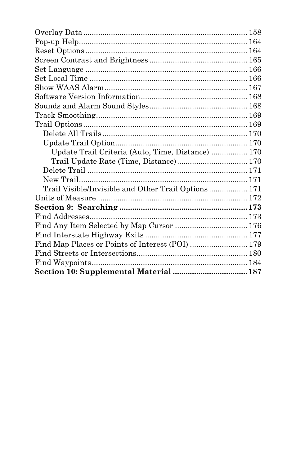 Lowrance electronic LCX-111C User Manual | Page 7 / 208