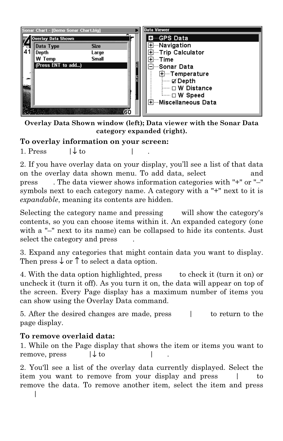 Lowrance electronic LCX-111C User Manual | Page 80 / 208