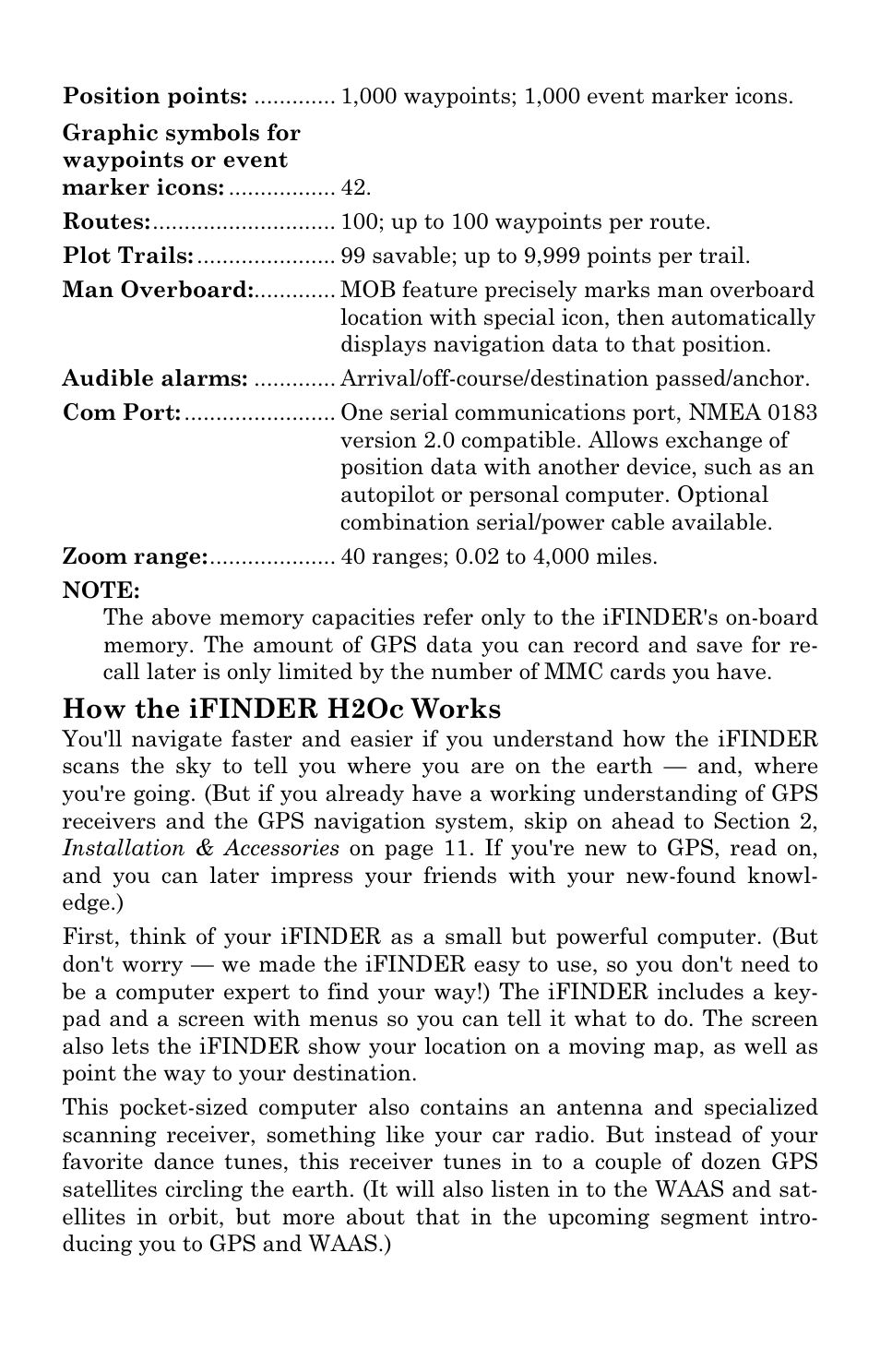 How the ifinder h2oc works | Lowrance electronic Lowrance iFINDER H2O C User Manual | Page 12 / 132