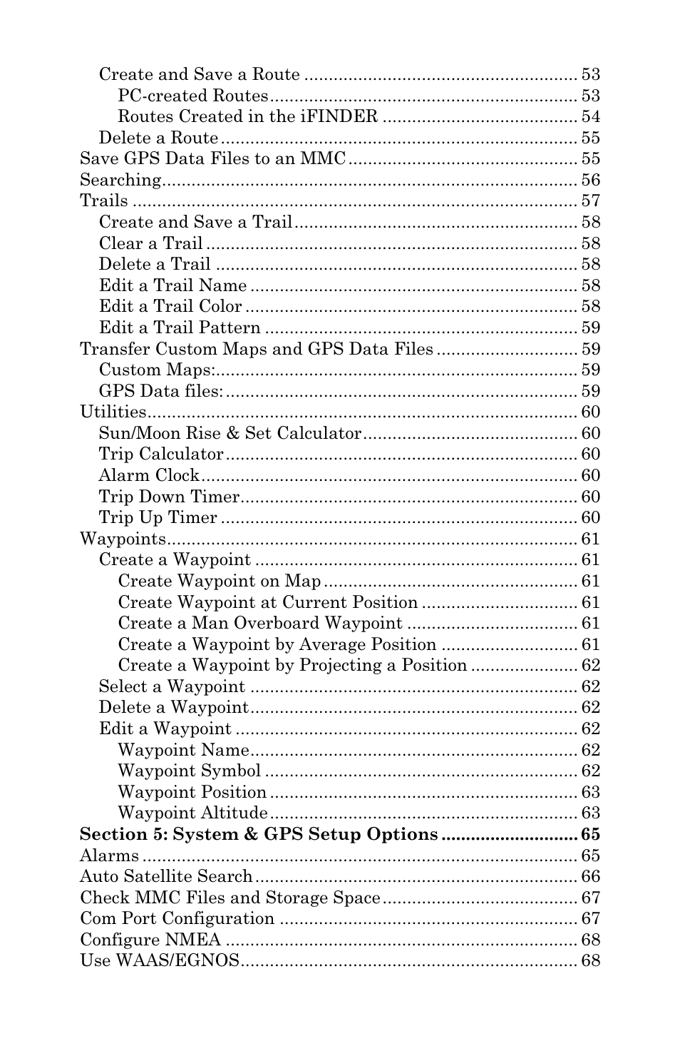 Lowrance electronic Lowrance iFINDER H2O C User Manual | Page 5 / 132