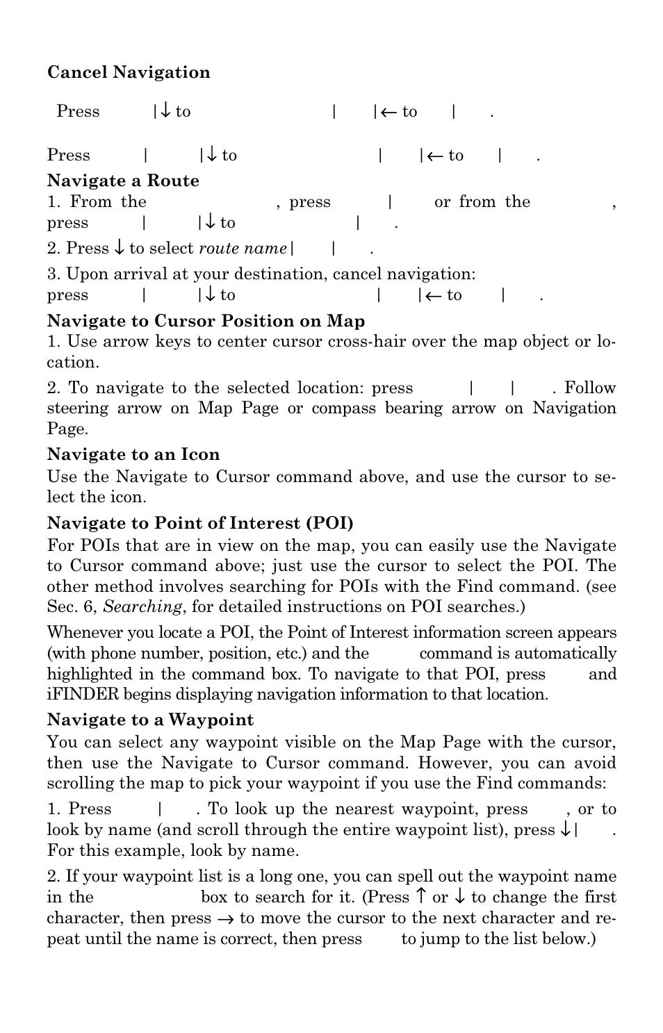 Lowrance electronic iFINDER H2O User Manual | Page 54 / 124