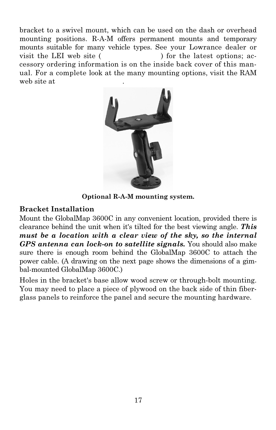 Lowrance electronic 3600C User Manual | Page 23 / 136